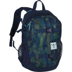 Torebki i plecaki damskie: Plecak „School” w kolorze granatowo-zielonym – 30 x 48 x 18 cm