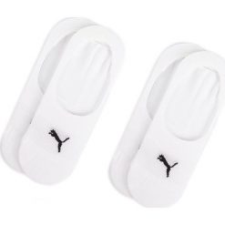 Zestaw 2 par stopek unisex PUMA - 906245 White 02. Białe skarpetki damskie Puma, bez wzorów, z elastanu. Za 39,99 zł.