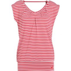 Topy sportowe damskie: Curare Yogawear WIDE Tshirt z nadrukiem stripes red/white