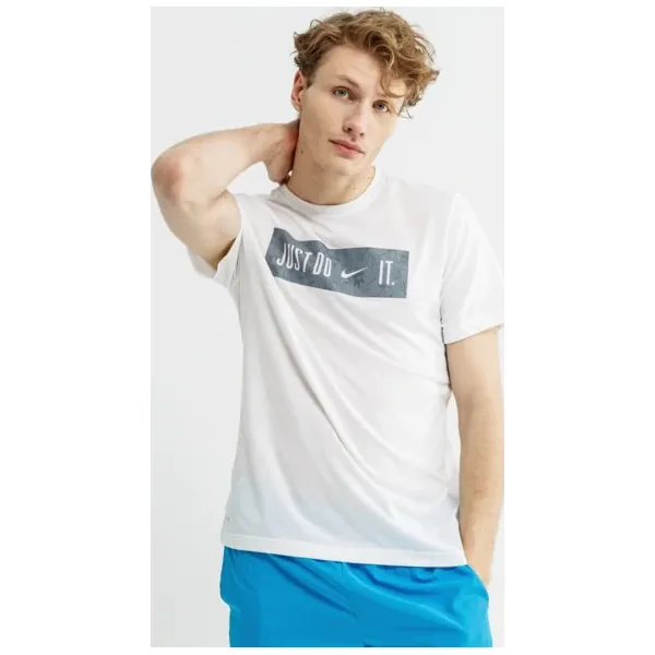Nike Koszulka Ss M Nk Dry Db Block 2.0 , szary, rozmiar L. Szare koszulki męskie Nike, m, bez wzorów, z bawełny, eleganckie, z klasycznym kołnierzykiem, bez rękawów. W wyprzedaży za 79,99 zł.