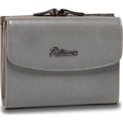 Mały Portfel Damski PETERSON - 401-09-15-01 Szary. Szare portfele damskie Peterson, bez wzorów, ze skóry. Za 129,00 zł.