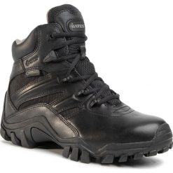 Buty BATES - Delta 6 GORE-TEX E02366 Black. Czarne buty sportowe damskie Bates, bez wzorów, ze skóry, sportowe, trekkingowe, gore-tex. W wyprzedaży za 489,00 zł.