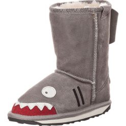 Buty zimowe chłopięce: EMU Australia LITTLE CREATURES SHARK Śniegowce grey
