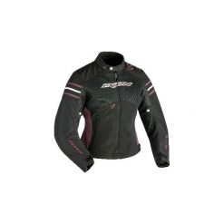 Kurtka tekstylia IXON ELECTRA kolor czarny/fioletowy, rozmiar XS. Czarne kurtki damskie IXON, xs, bez wzorów, z tkaniny, bez kaptura. W wyprzedaży za 589,00 zł.