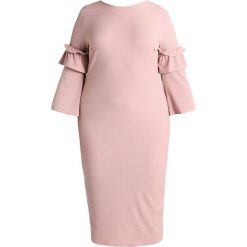 Sukienki hiszpanki: Lost Ink Plus BODYCON DRESS Sukienka z dżerseju blush