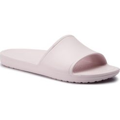 Klapki CROCS - Sloane Slide W 205742 Barely Pink. Różowe klapki damskie Crocs, bez wzorów, z tworzywa sztucznego, bez obcasa. Za 99,00 zł.