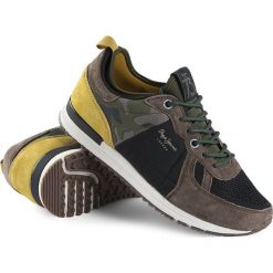 Sneakersy Pepe Jeans. Szare sneakersy męskie Pepe Jeans, bez zapięcia. Za 249,00 zł.