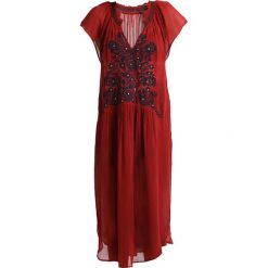 Free People LOVE SONG MAXI Bluzka red. Czerwone koszulki damskie marki Free People, bez wzorów, z wiskozy, bez kołnierzyka, bez rękawów. Za 709,00 zł.