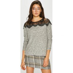 Only - Sweter Idaho. Szare swetry klasyczne damskie ONLY, l, z elastanu. Za 119,90 zł.