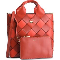 Torebka MICHAEL MICHAEL KORS - Mott 30H8BOXT6T Trrctta Mlti. Czerwone torebki klasyczne damskie marki MICHAEL Michael Kors, bez wzorów, ze skóry, klasyczne, bez dodatków. Za 1569,00 zł.