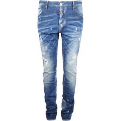 Dsquared2 Jeansy "Cool Guy". Czerwone jeansy męskie Dsquared2, bez wzorów, z jeansu. Za 1299,00 zł.