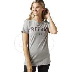 Koszulka damska Reebok Basic BK6637. Koszulki damskie Reebok, s, z bawełny, klasyczne. Za 69,00 zł.