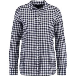 Koszule wiązane damskie: J.CREW CRINKLE GINGHAM Koszula navy