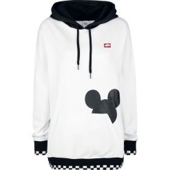 Vans Disney Checkerboard Mickey Bluza z kapturem damska biały. Białe bluzy rozpinane damskie Vans, m, w kratkę, z kapturem. Za 284,90 zł.