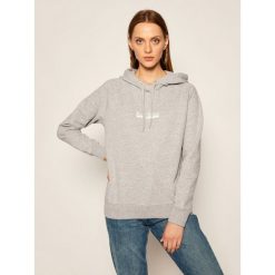 Bluza Lee Hoodie L53WTXMP. Szare bluzy damskie Lee, xl, bez wzorów, bez rękawów, bez kaptura. Za 259,00 zł.