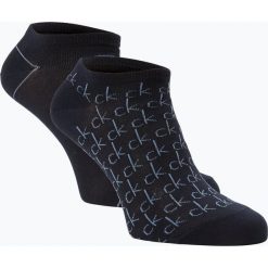 Calvin Klein - Damskie skarpety do obuwia sportowego pakowane po 2 szt., niebieski. Niebieskie skarpetki damskie Calvin Klein. Za 54,95 zł.