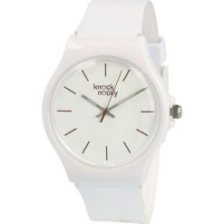 Zegarek Knock Nocky Damski SF3042000 StarFish Lakierowany biały. Białe zegarki damskie marki Knock Nocky. Za 99,00 zł.