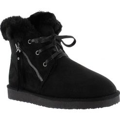 Buty zimowe damskie: Zimowe botki „Celia” w kolorze czarnym