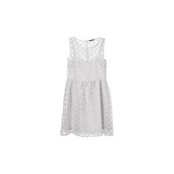 Sukienki krótkie Sisley 4N8JLV517. Białe sukienki mini damskie marki Sisley, m, z krótkim rękawem, krótkie. Za 167,40 zł.