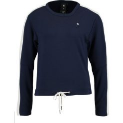 Bluzki asymetryczne: GStar NOSTELLE STRIPE Bluzka z długim rękawem sartho blue