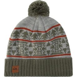 Czapka QUIKSILVER - EQYHA03194 Sgrh. Zielone czapki męskie Quiksilver, bez wzorów, z materiału. W wyprzedaży za 129,00 zł.