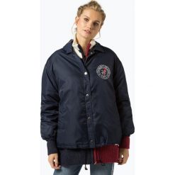 Tommy Jeans - Kurtka damska, niebieski. Niebieskie bomberki damskie Tommy Jeans, m, z haftami, z jeansu. Za 749,95 zł.