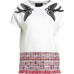 KARL LAGERFELD CAPTAIN KARL Tshirt z nadrukiem whisper white. Czarne t-shirty damskie marki Polo Ralph Lauren, xs, z bawełny, polo. W wyprzedaży za 480,35 zł.