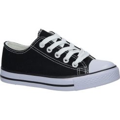 Czarne trampki sznurowane casu tl13c-1. Czarne trampki chłopięce Casu, bez wzorów, na sznurówki. Za 59,99 zł.