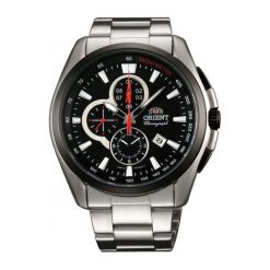 Zegarki męskie: Zegarek męski Orient Quartz Chronograph FTT13001B0