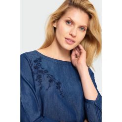 Denimowa bluzka. Bluzki damskie Greenpoint, z bawełny. Za 39,99 zł.