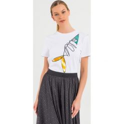T-SHIRT BETTY Sportmax Code. T-shirty damskie Sportmax Code, l, bez wzorów, bez kołnierzyka. Za 529,00 zł.