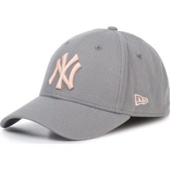 Czapka z daszkiem NEW ERA - Ribbed Jersey 9Fort 12040243 Szary. Szare czapki damskie New Era, bez wzorów, z poliesteru. W wyprzedaży za 109,00 zł.
