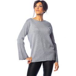 Sweter "Molly" w kolorze jasnoszarym. Szare swetry damskie So Cachemire, m, bez wzorów, z kaszmiru, bez rękawów, bez kaptura. W wyprzedaży za 175,95 zł.