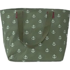 Torba plażowa TR212 Green. Zielone torby damskie plażowe marki Astratex, z bawełny. Za 77,99 zł.