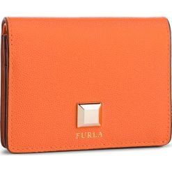 Mały Portfel Damski FURLA - Mimi 1014162 P PBN8 Q26 Mandarino f. Pomarańczowe portfele damskie marki Furla, bez wzorów, ze skóry. Za 530,00 zł.