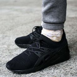 Buty Asics Gel-Kayano Trainer Knit "Black" (H705N-9090). Czarne buty skate męskie Asics, z materiału, asics gel kayano. Za 279,99 zł.