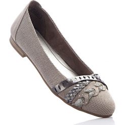 Baleriny damskie: Baleriny Marco Tozzi bonprix brunatny