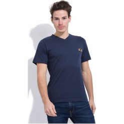 Christian Lacroix Koszulka Męska Xxl Ciemnoniebieski. Niebieskie koszulki męskie marki Christian Lacroix, xxl, bez wzorów, bez kołnierzyka, z krótkim rękawem, krótkie. Za 85,00 zł.