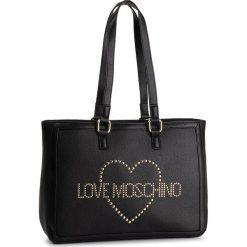 Torebka LOVE MOSCHINO - JC4070PP18LL100A Nero/Nero. Czarne torebki klasyczne damskie Love Moschino, bez wzorów, ze skóry, klasyczne, bez dodatków. W wyprzedaży za 1149,00 zł.