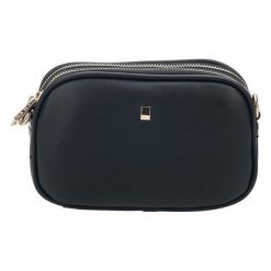 David Jones Damska Torebka Crossbody Black cm4020. Czarne torebki klasyczne damskie marki David Jones, bez wzorów, z materiału, bez dodatków. W wyprzedaży za 79,00 zł.