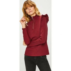 Trendyol - Bluzka. Szare bluzki damskie Trendyol, s, bez wzorów, z bawełny, casualowe, z golfem, bez rękawów. W wyprzedaży za 39,90 zł.