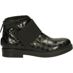 Botki - M214 COC NERO. Czarne botki damskie skórzane marki Venezia. Za 199,00 zł.