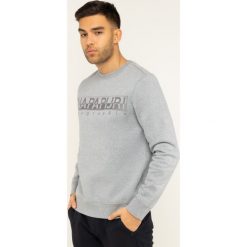 Bluza Napapijri Berber N0YIWR. Niebieskie bluzy męskie Napapijri, xl, bez wzorów, bez kołnierzyka, bez rękawów, bez kaptura. W wyprzedaży za 249,00 zł.