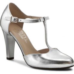 Creepersy damskie: Półbuty KOTYL - 5871 Srebro