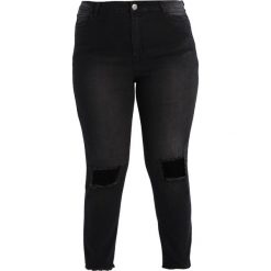 Jeansy damskie: Daisy Street Plus Jeans Skinny Fit black
