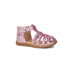 Buty Dziecko GBB PERLE. Szare trampki dziewczęce GBB, bez wzorów, bez zapięcia. Za 259,00 zł.