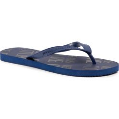Japonki VERSACE JEANS COUTURE - E0YVBSQ7 71403 240. Niebieskie klapki męskie Versace Jeans Couture, bez wzorów, z jeansu. W wyprzedaży za 149,00 zł.