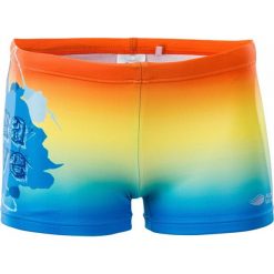 Kąpielówki chłopięce: AQUAWAVE Kąpielówki juniorskie Tarym Kids Orange Gradient/ Blue Print r. 104