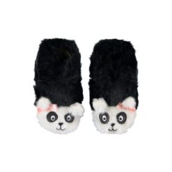 Buciki niemowlęce: ROBEEZ Baby Buciki do raczkowania PANDA kolor czarno-biały