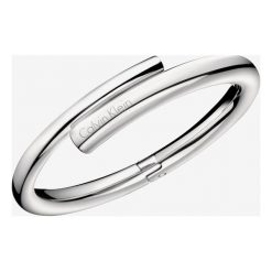 Calvin Klein Bransoletka Srebrny. Szare bransoletki damskie Calvin Klein, z materiału, srebrne. Za 461,95 zł.